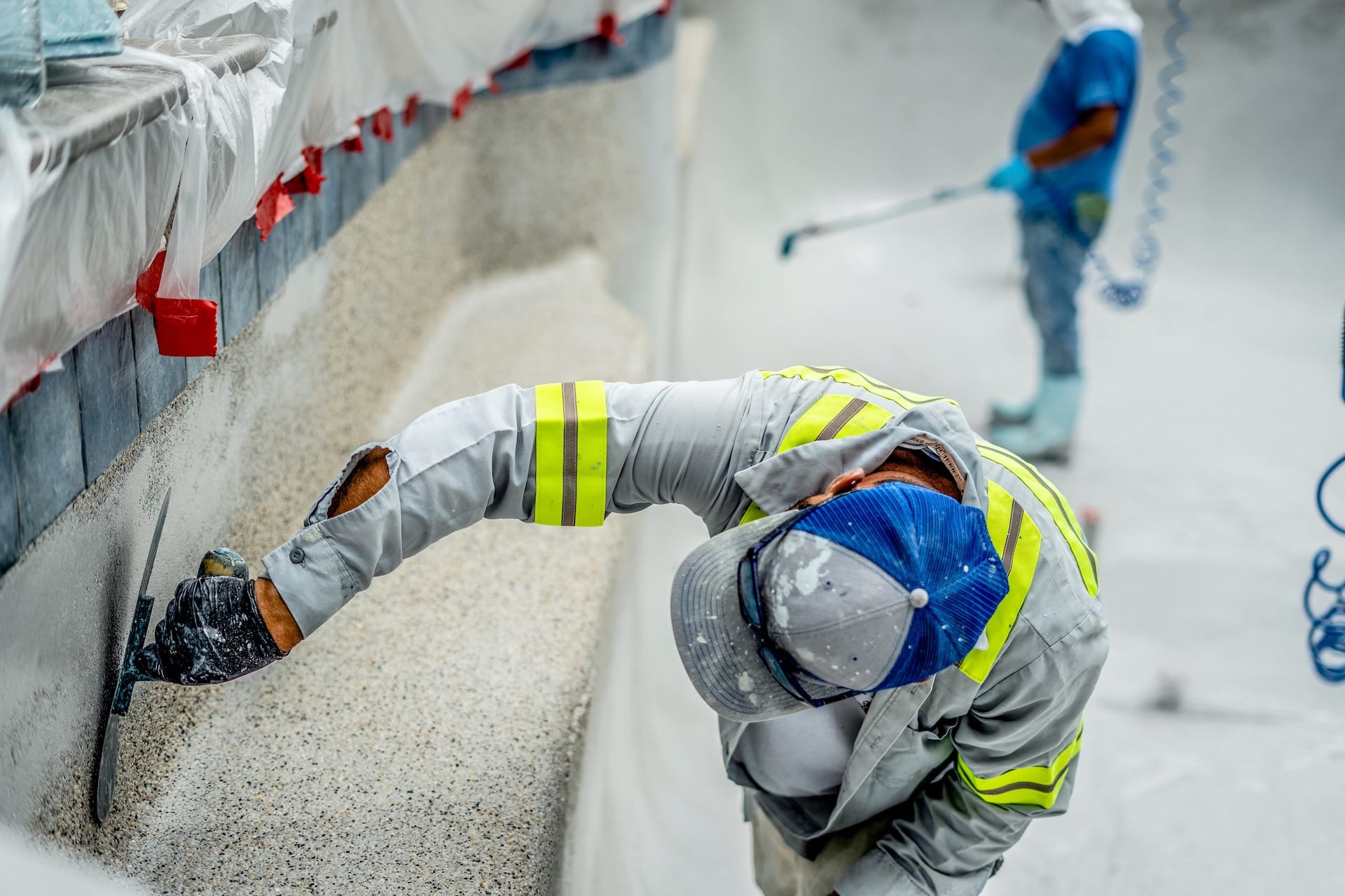 gunite pool plaster, replastering, and resurfacing from ogden pool company in memphis, tn